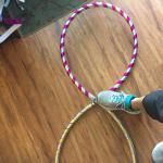 Infinity hula hoop, collapses to 20"