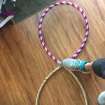 Infinity hula hoop, collapses to 20"